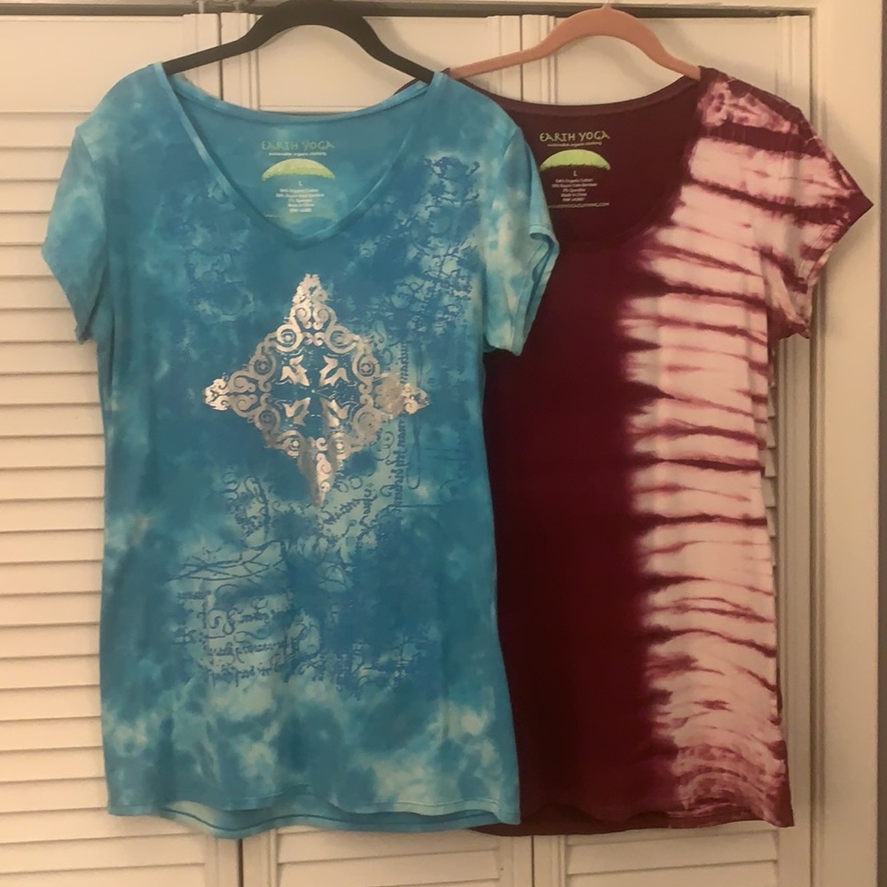 Earth Yoga tops
